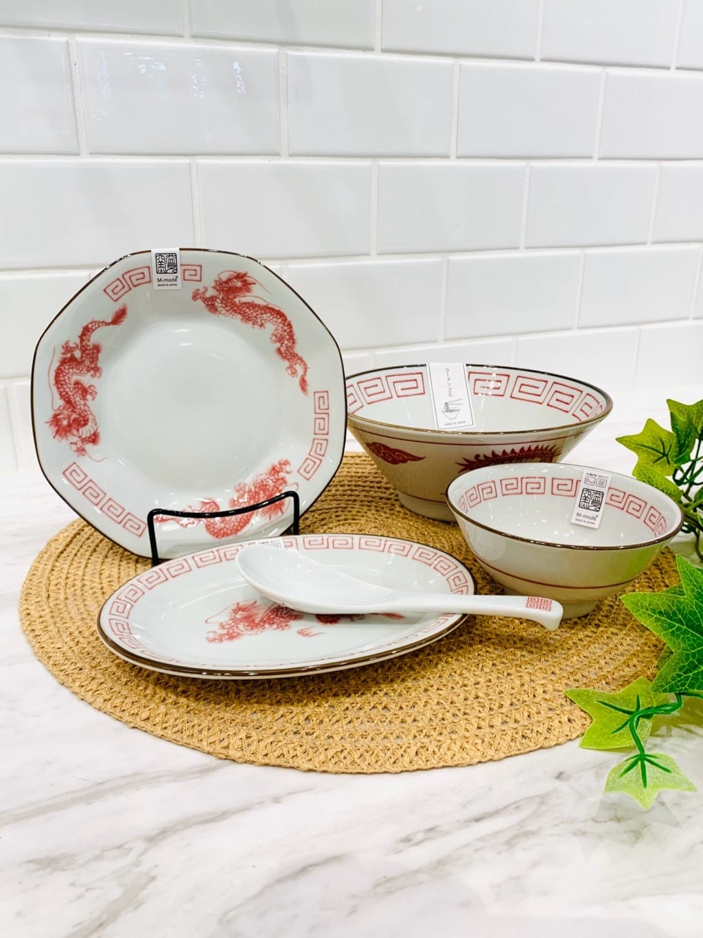 mikachoさんの「212 KITCHEN STORE｜レトロ中華 楕円皿 青龍」を使ったコーディネート