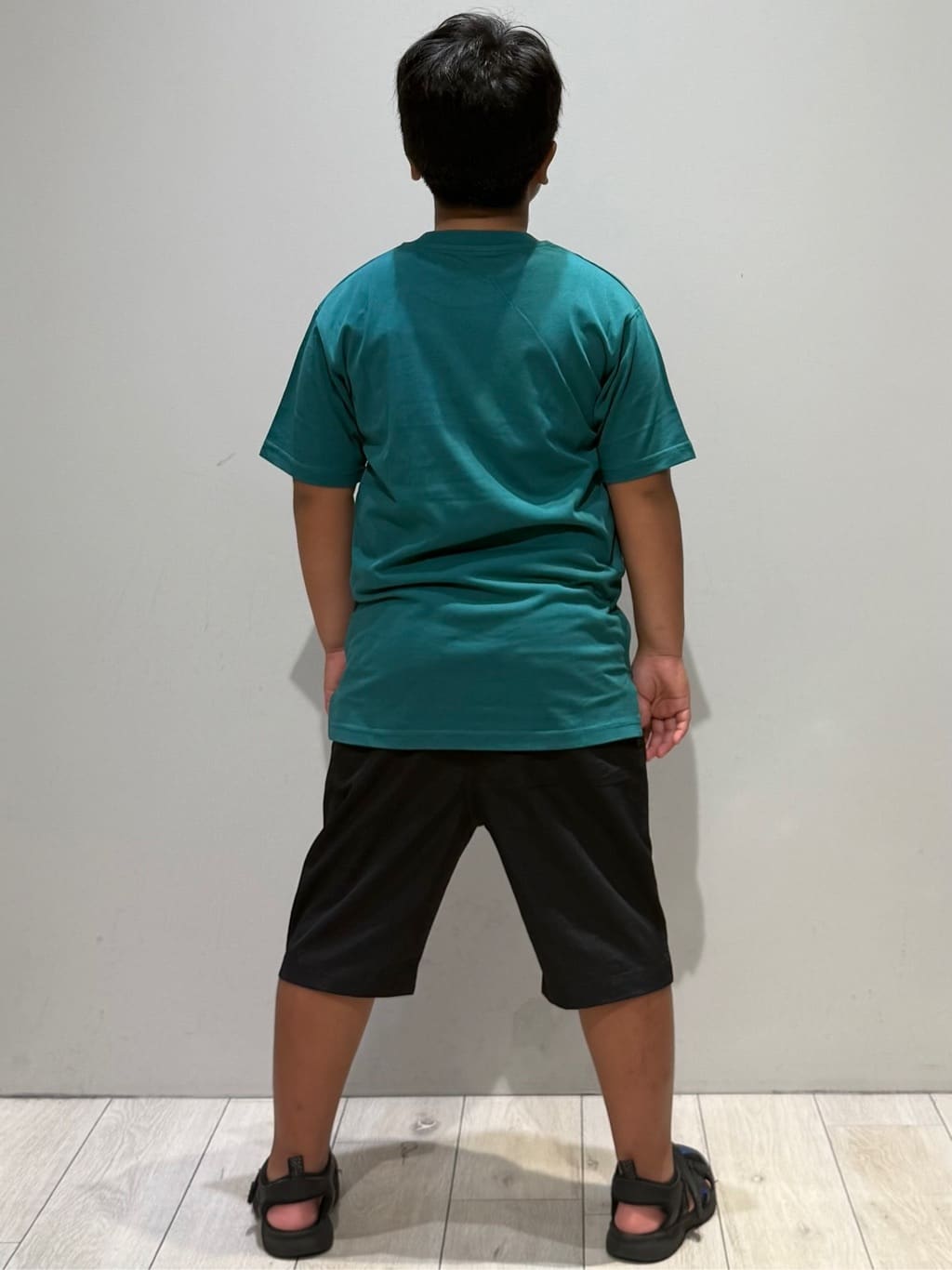kuboさんの「THE SHOP TK｜【110－160/6色展開】コットン半袖Tシャツ/洗濯機OK」を使ったコーディネート