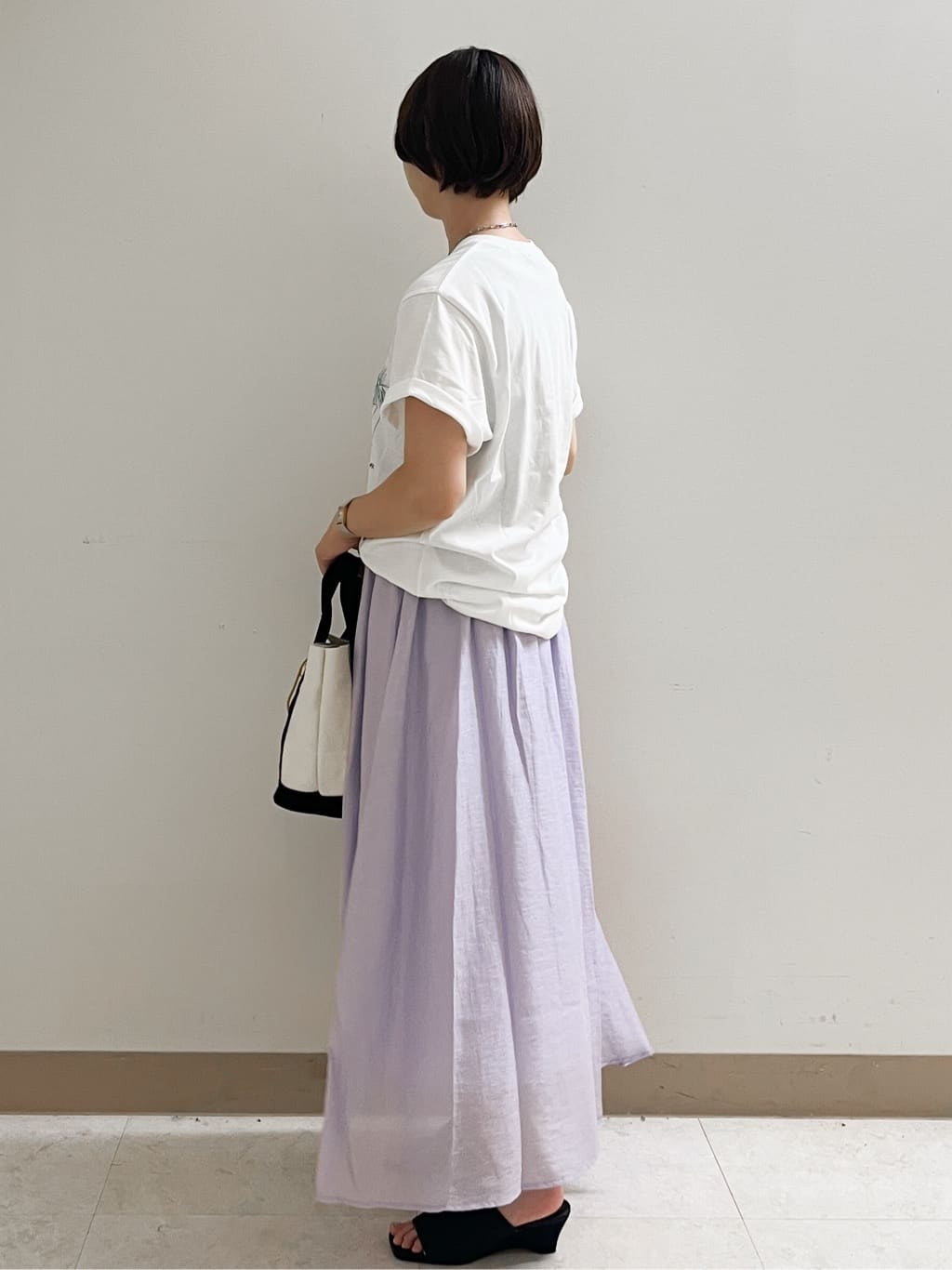 あかねさんの「OPAQUE.CLIP｜風景イラストプリントTシャツ」を使ったコーディネート