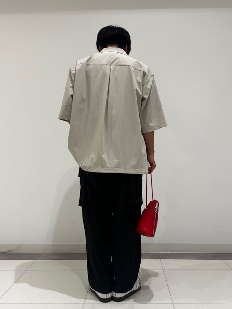 MATSUBARAさんの「DRESSTERIOR｜【接触冷感/抗菌防臭/消臭】ICE CLEAR COTTON ロゴT」を使ったコーディネート