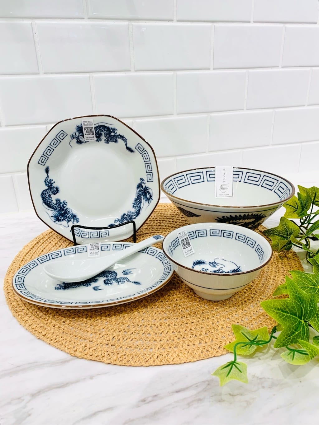 mikachoさんの「212 KITCHEN STORE｜レトロ中華 楕円皿 青龍」を使ったコーディネート