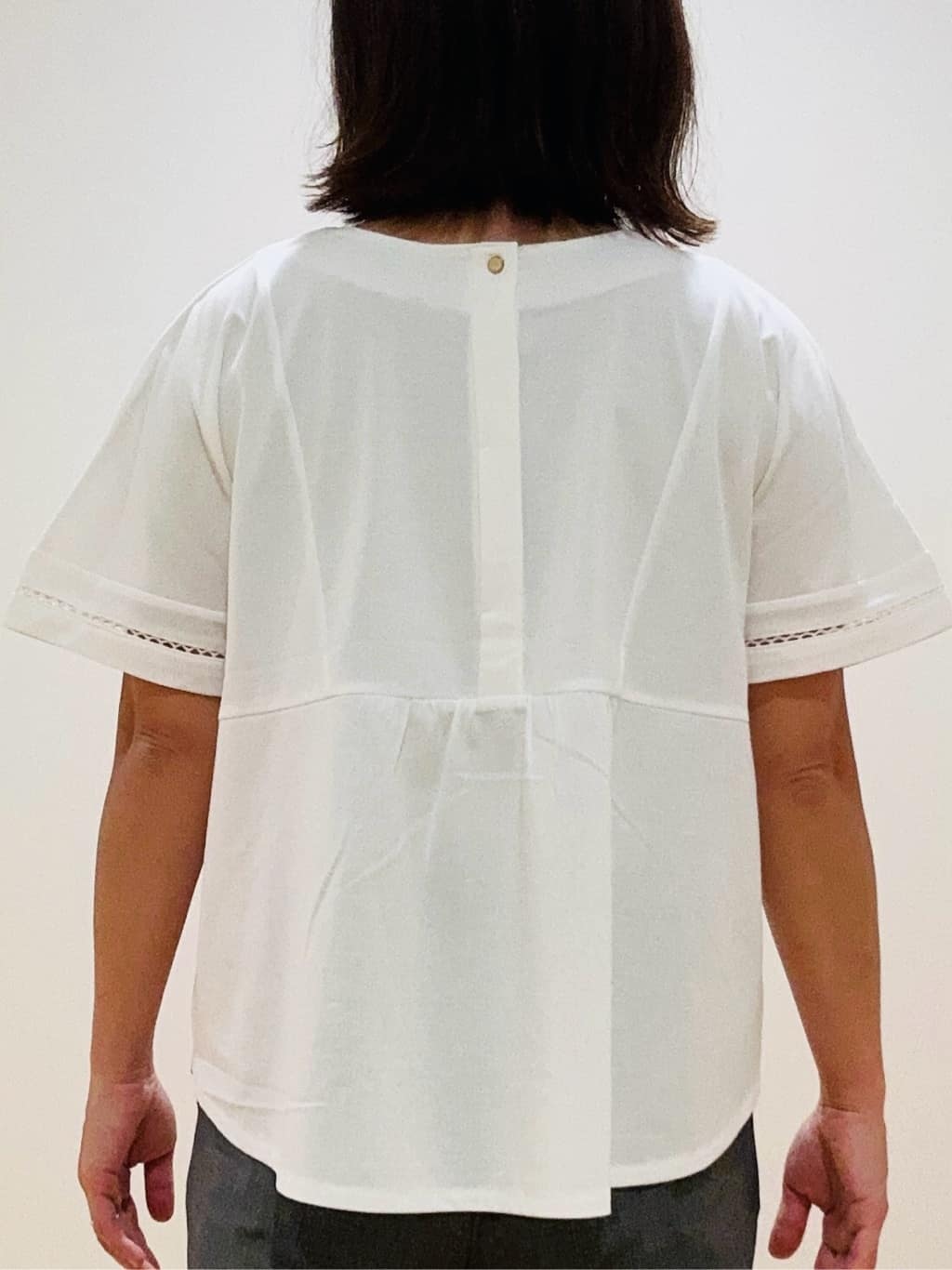 haseさんの「Reflect｜【私のパンツ／手洗い可】ベーシックテーパードパンツ」を使ったコーディネート