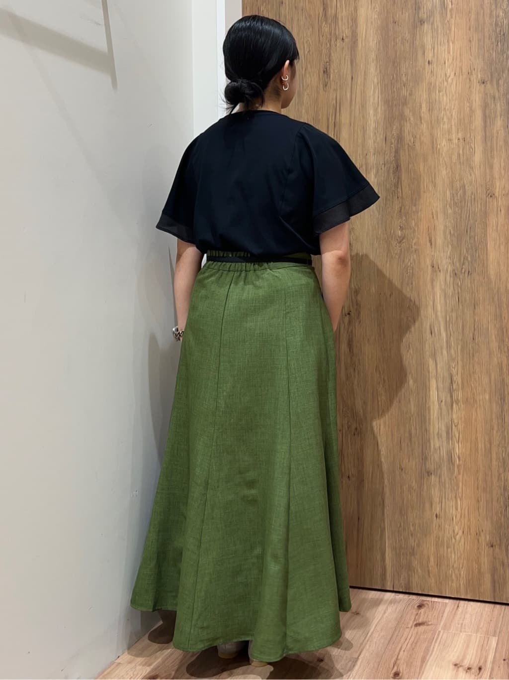 Reinaさんの「grove｜最終お値下げ！！【人間工学】つつまれフィットバレエシューズ （抗菌防臭加工裏地使用）」を使ったコーディネート