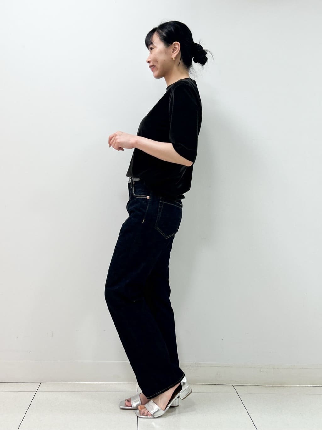 Kaiさんの「Dessin｜【洗える】シアーベロアトップス」を使ったコーディネート