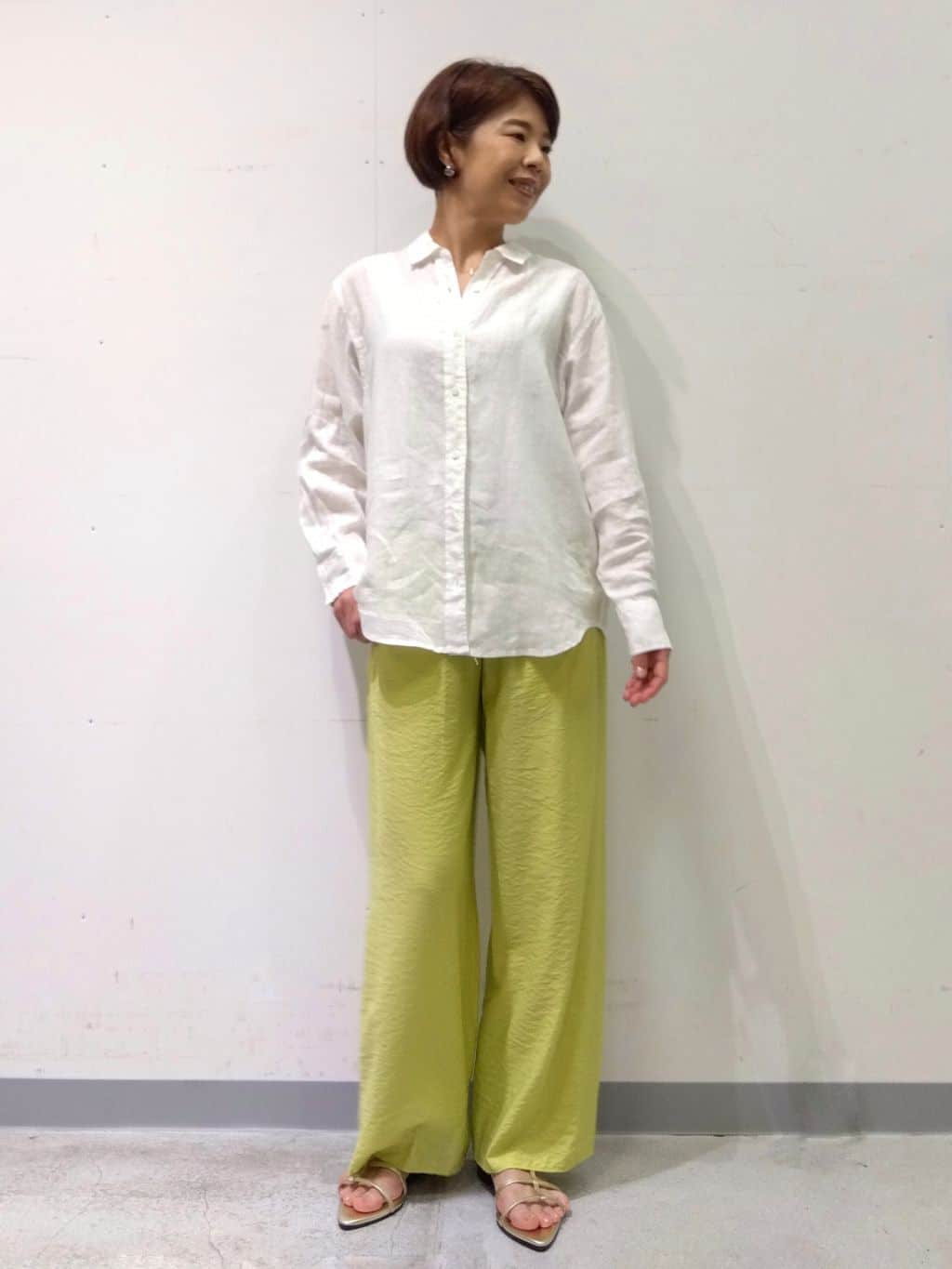 Kさんの「INDIVI｜【日本製】ビスチェインナータンクトップ」を使ったコーディネート