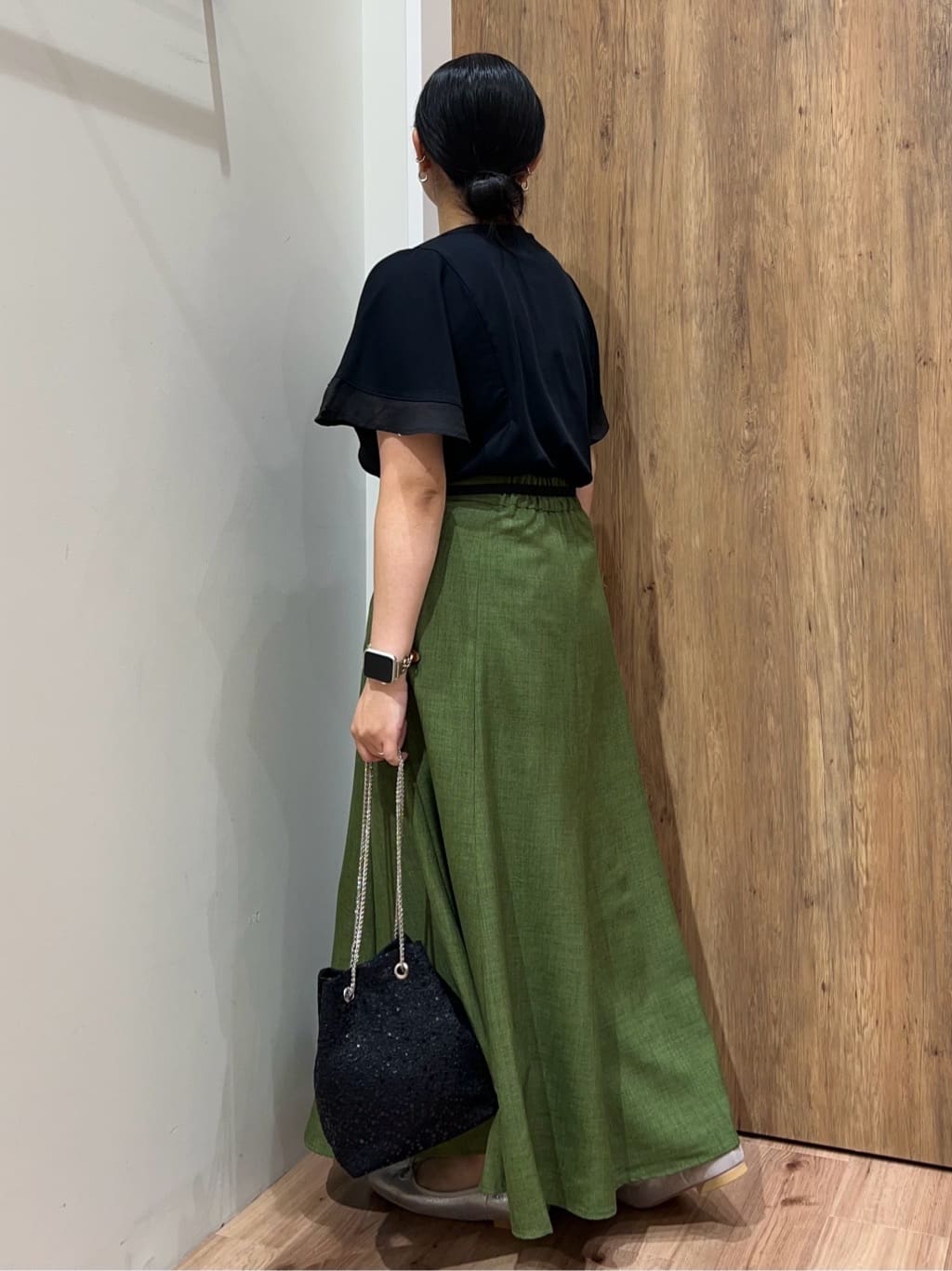 Reinaさんの「grove｜最終お値下げ！！【人間工学】つつまれフィットバレエシューズ （抗菌防臭加工裏地使用）」を使ったコーディネート