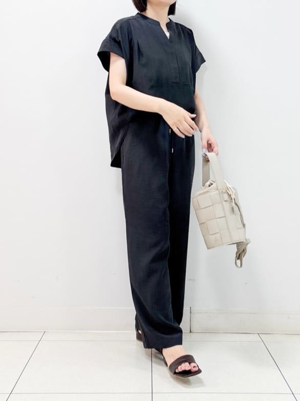 nakajoさんの「Dessin｜【2WAY】メッシュバケツBAG」を使ったコーディネート