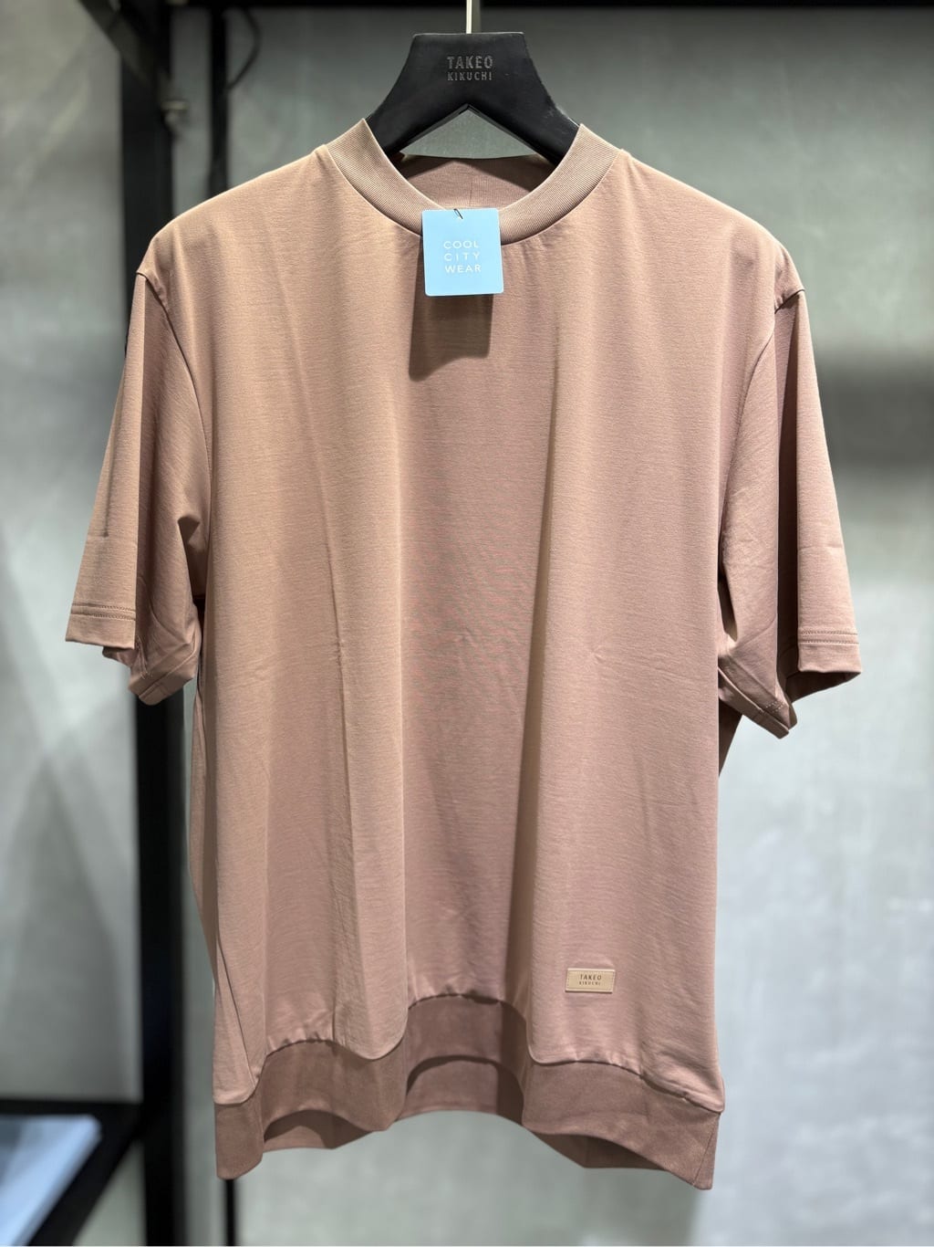 s___sさんの「TAKEO KIKUCHI｜【COOL CITY WEAR】テーラードTシャツ /接触冷感」を使ったコーディネート