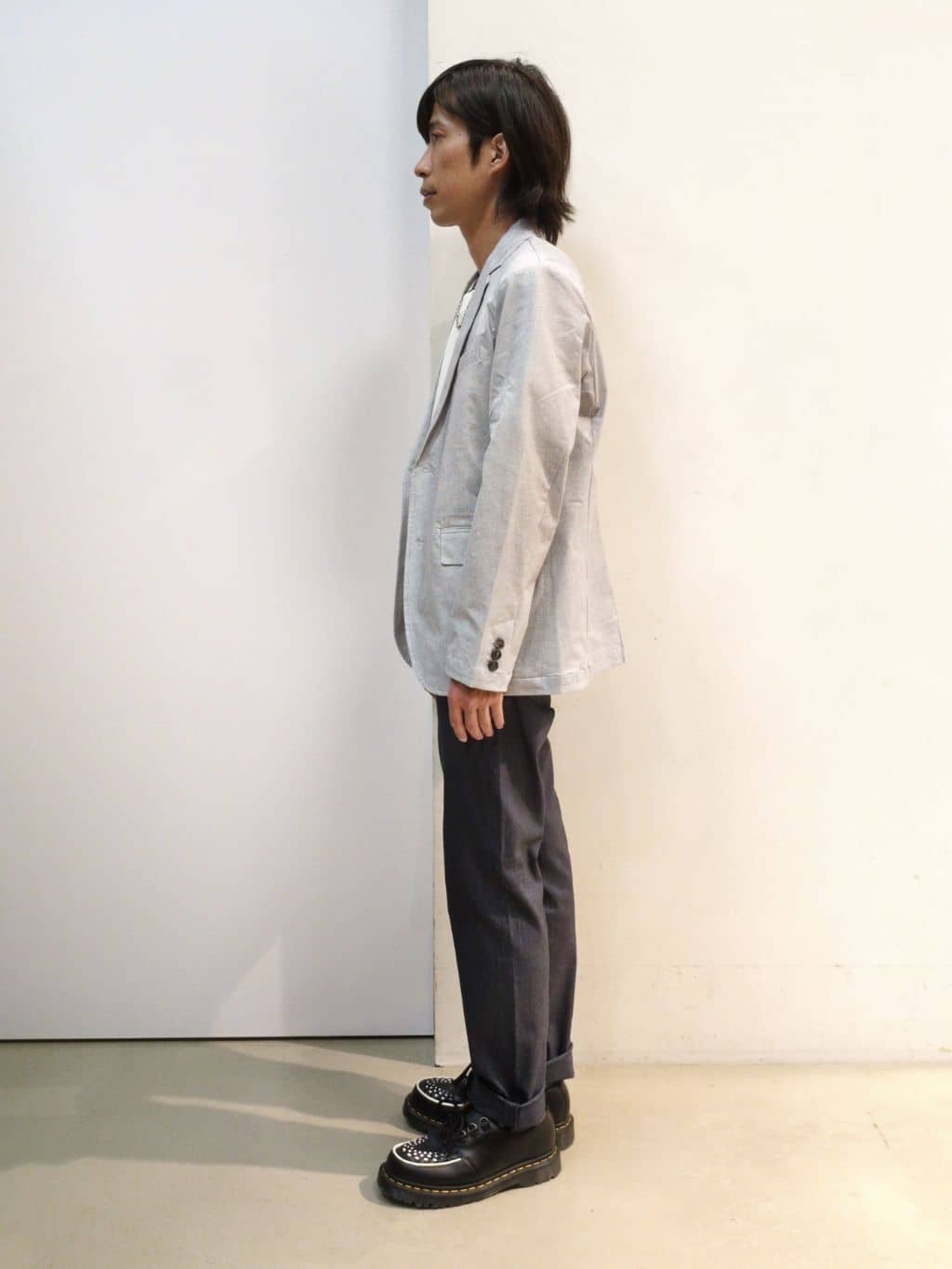 takeさんの「THE SHOP TK｜スマートムーブメッシュバーズアイジャケット【軽量/洗濯機OK/セットアップ可】」を使ったコーディネート