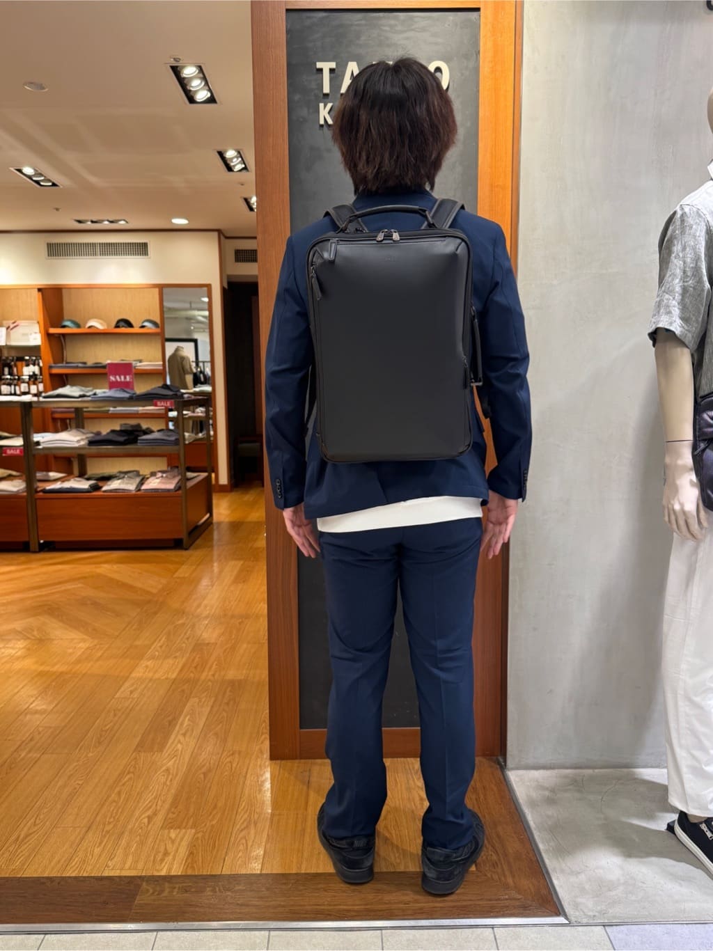 たくやさんの「TAKEO KIKUCHI｜【COOL CITY WEAR】アーバンクール ジャケット /接触冷感・吸水速乾」を使ったコーディネート