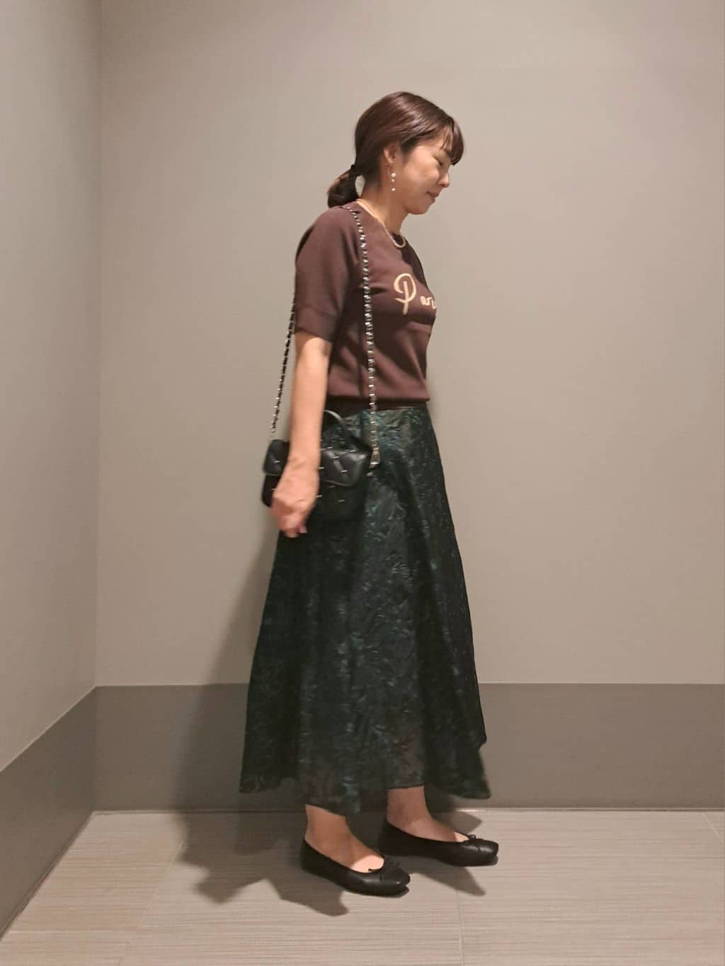 Takahashiさんの「DRESSTERIOR｜◆【きれいめ/裏地取り外し可】シアージャカードスカート」を使ったコーディネート