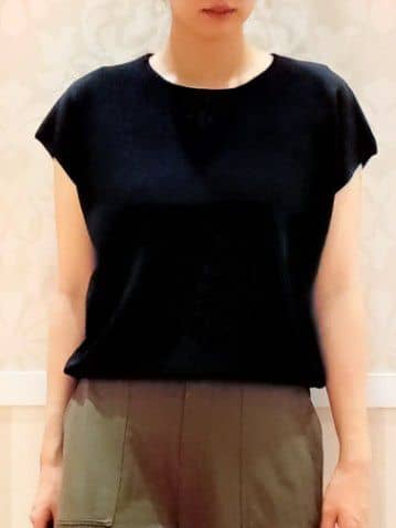 Nakaさんの「grove｜【接触冷感】見た目はきちんと、着心地はらくちん クロップドベイカーパンツ」を使ったコーディネート