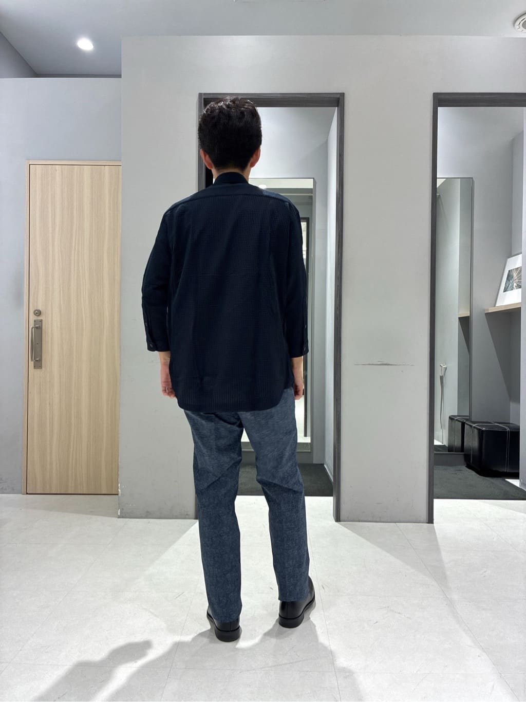 わいずみさんの「TAKEO KIKUCHI｜【抗菌防臭／5サイズ展開】ハイゲージポンチ Tシャツ」を使ったコーディネート