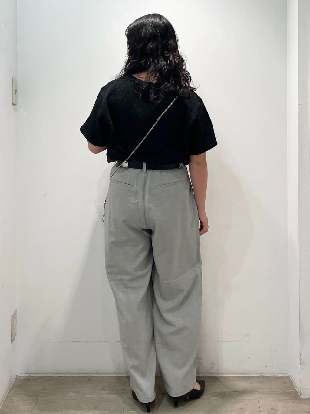 sumicaさんの「OPAQUE.CLIP｜ふくれジャカードトップス【洗濯機洗い可】」を使ったコーディネート