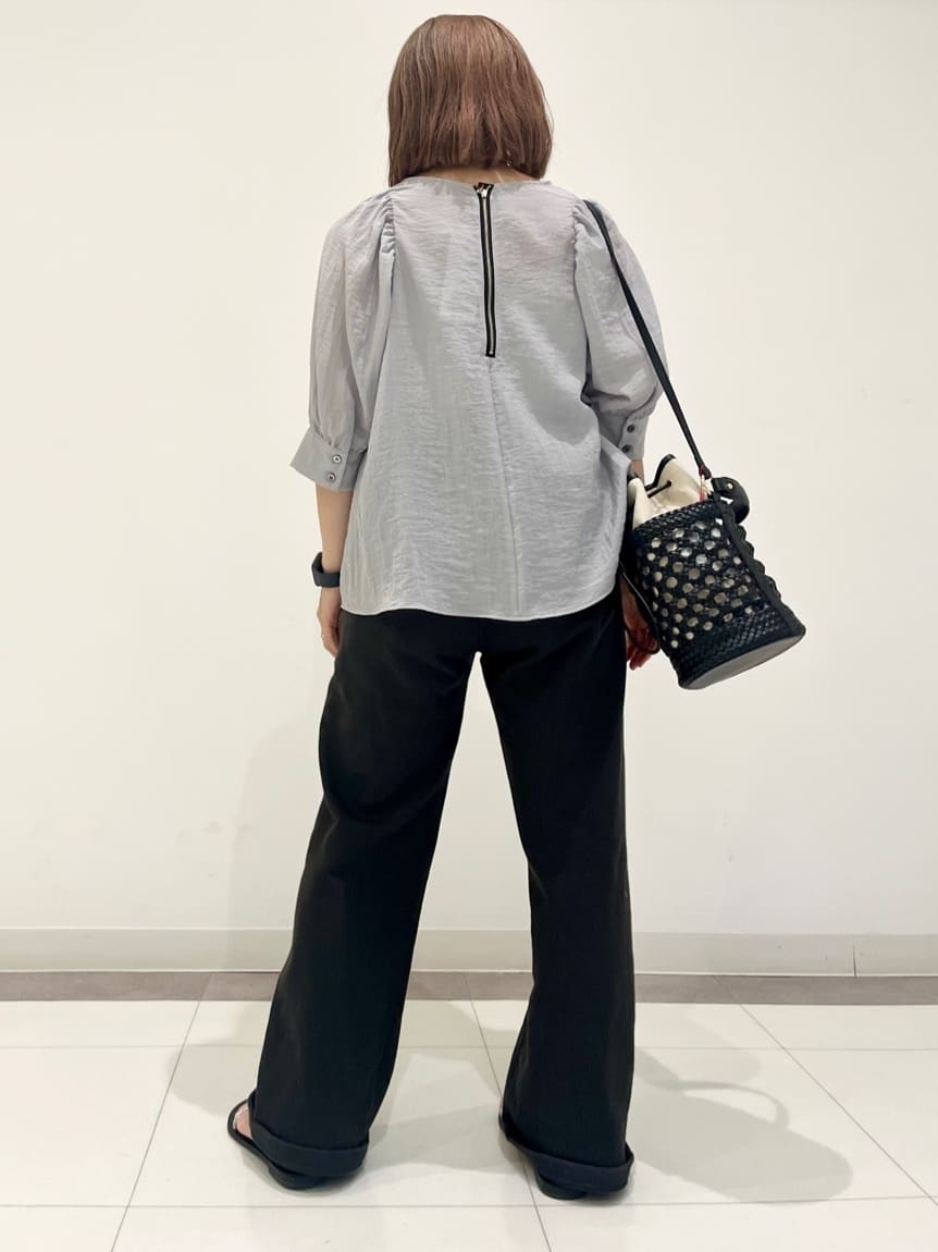 Reecoさんの「DRESSTERIOR｜◆【otonaMUSE5月号掲載/3WAY】メッシュ＆キャンバス バケツBAG」を使ったコーディネート