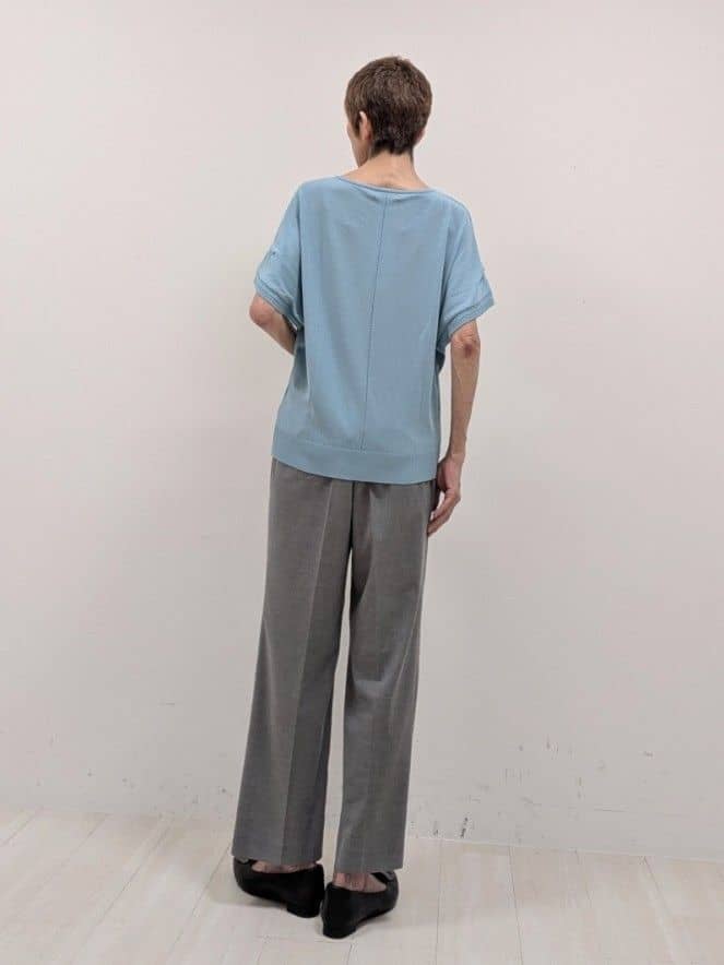 sachiさんの「Reflect｜【洗える／セットアップ可】ノーカラージャケット」を使ったコーディネート