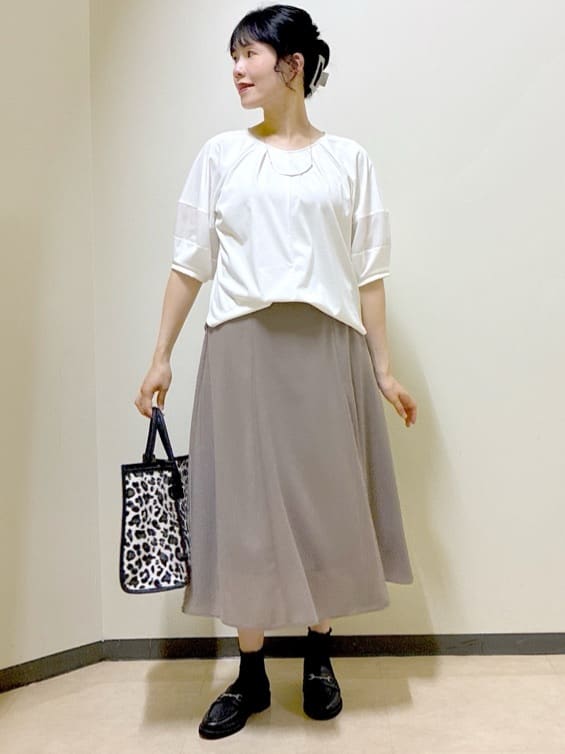  beni_gingerさんの「Reflect｜【マシンウォッシュ可】ナロースカート」を使ったコーディネート