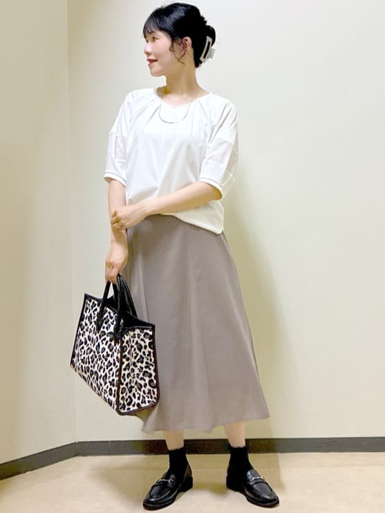  beni_gingerさんの「Reflect｜【マシンウォッシュ可】ナロースカート」を使ったコーディネート