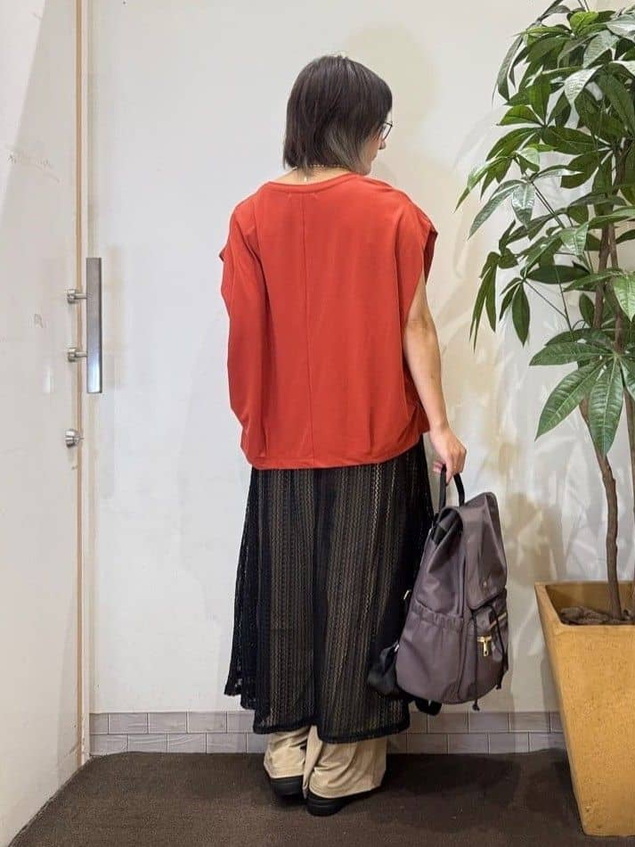 misakiさんの「SHOO･LA･RUE｜【2WAY】裏地を外してレイヤードにも! レース調スカート」を使ったコーディネート