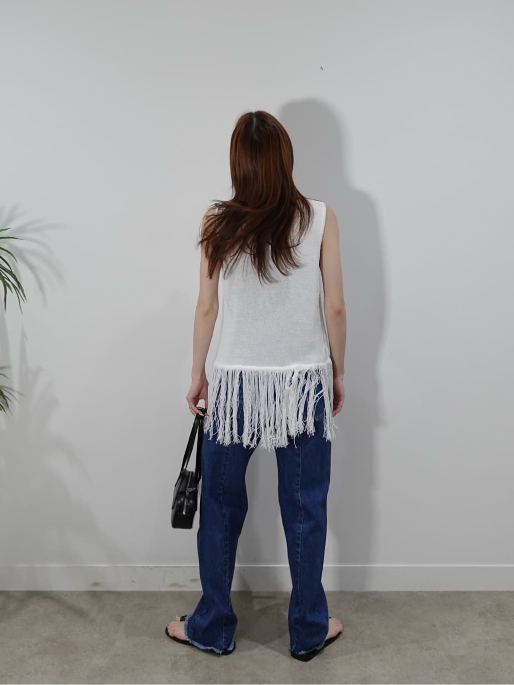 mitsukiさんの「INDIVI｜センターピンタックデニム」を使ったコーディネート