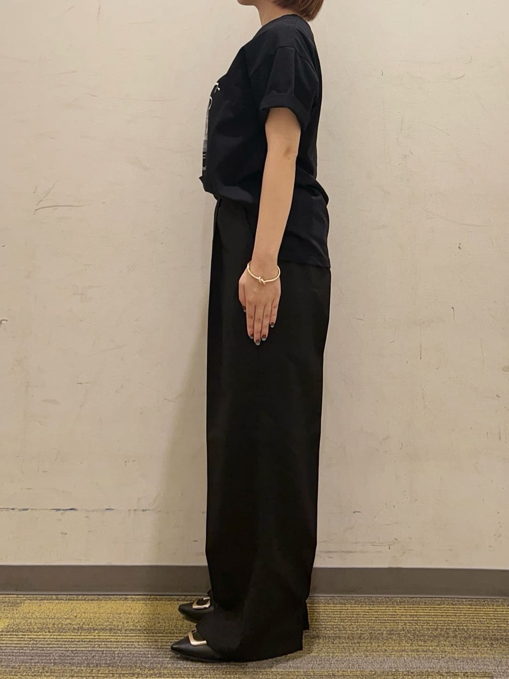かのさんの「THE SHOP TK｜フォトアソートTシャツ【接触冷感/UV/毛玉になりにくい/洗濯機OK】」を使ったコーディネート