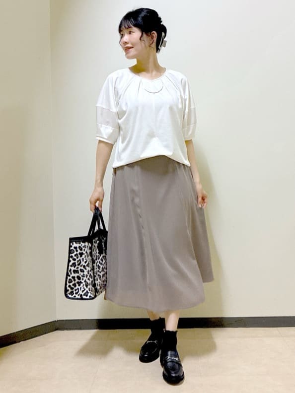  beni_gingerさんの「Reflect｜【マシンウォッシュ可】ナロースカート」を使ったコーディネート