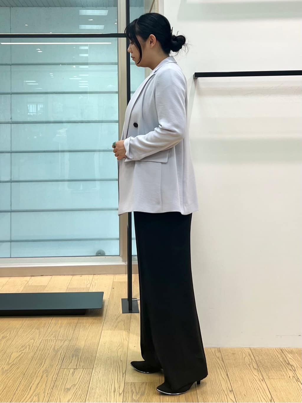 shimaさんの「INDIVI｜【A4サイズ対応】ワンショルダートートバッグ」を使ったコーディネート