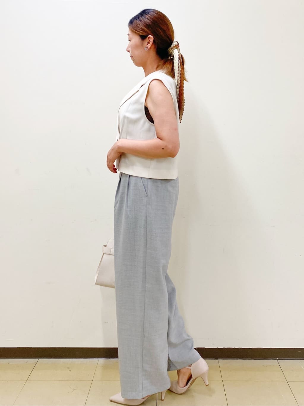 miさんの「index｜Tストラップパンプス」を使ったコーディネート