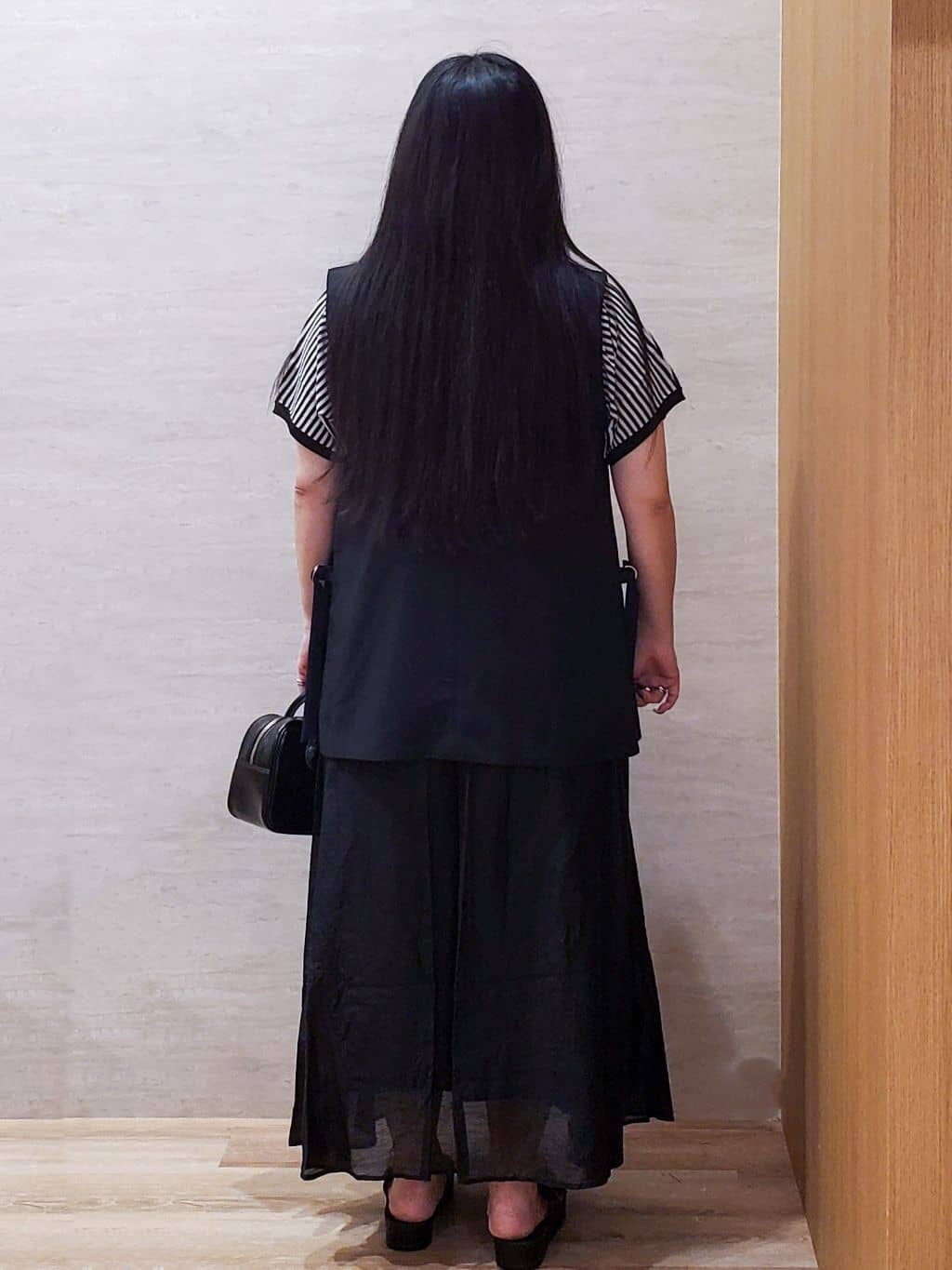 ちぃさんの「OPAQUE.CLIP｜《6色展開／S-LLサイズ》ドルマンスリーブニット【UV／接触冷感／洗濯機洗い可／抗ピル】」を使ったコーディネート