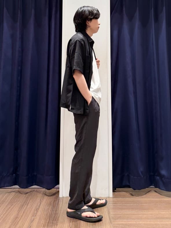 Tightさんの「THE SHOP TK｜パーフェクテックリンクス半袖Tシャツ 【接触冷感／吸水速乾／UVカット／洗濯機OK】」を使ったコーディネート