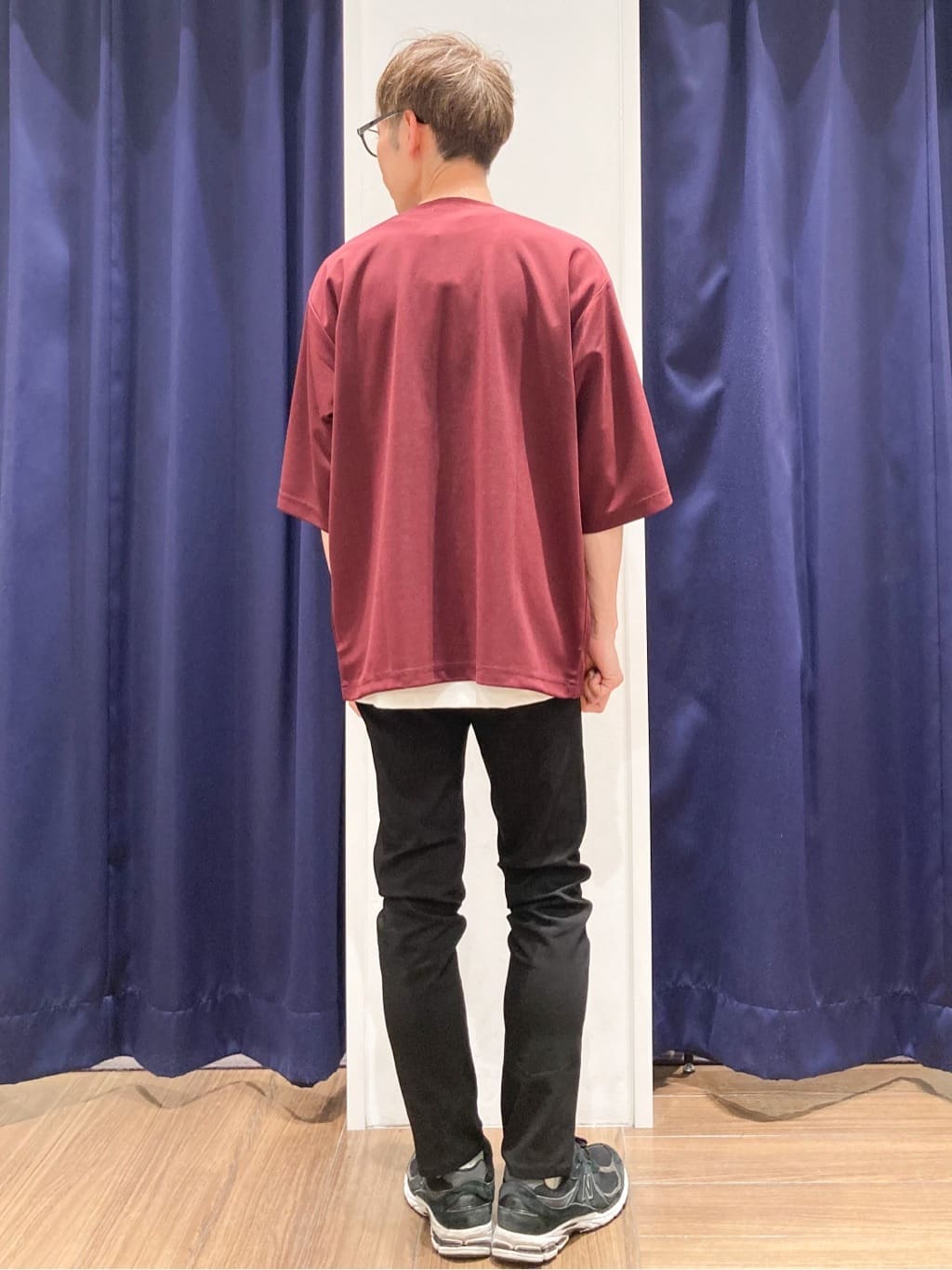 つーじーさんの「THE SHOP TK｜五分袖カーディガン+半袖Tシャツセットアイテム 洗濯機OK」を使ったコーディネート