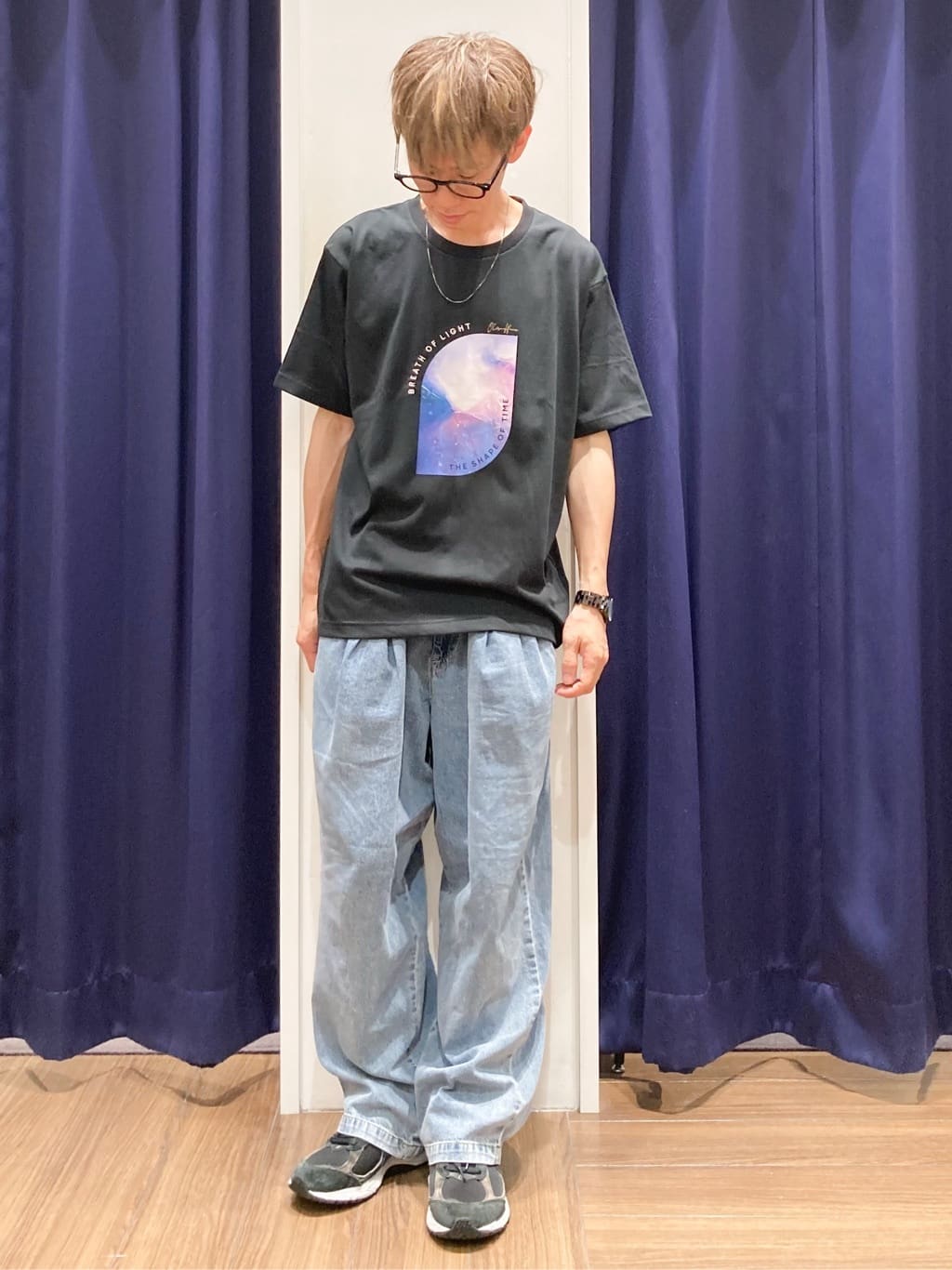 つーじーさんの「THE SHOP TK｜アートグラフィック 半袖Tシャツ 洗濯機OK」を使ったコーディネート