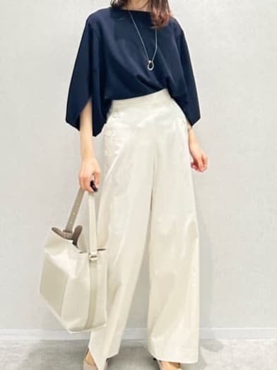 Miwaさんの「UNTITLED｜フープトップネックレス」を使ったコーディネート