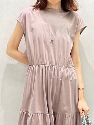 Miwaさんの「UNTITLED｜【追加】ライトダブルリングネックレス」を使ったコーディネート