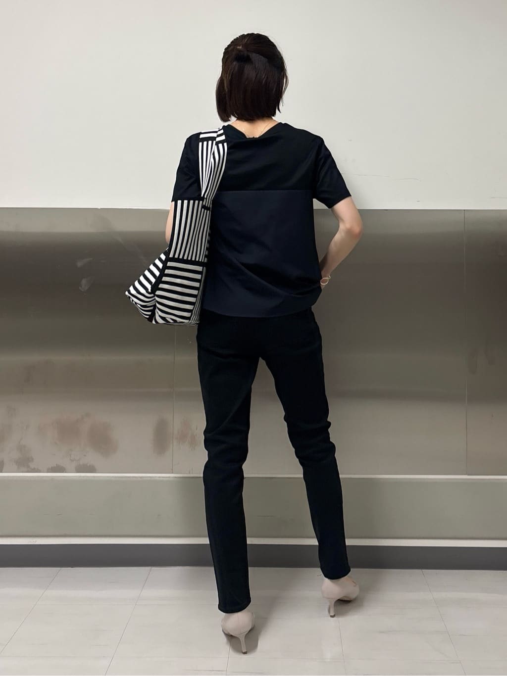 kanaeさんの「INDIVI｜【洗える】ビスチェレイヤード風トップス」を使ったコーディネート