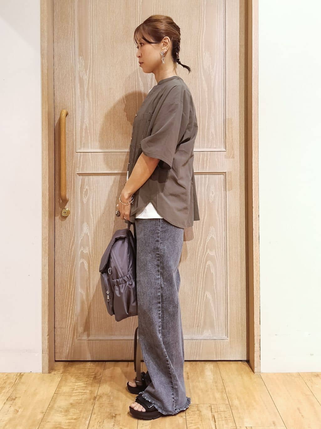 YUKIさんの「SHOO･LA･RUE｜【S-LL/ひんやり/UV】選べる6柄でそれぞれ欲しくなる プリントTシャツ」を使ったコーディネート