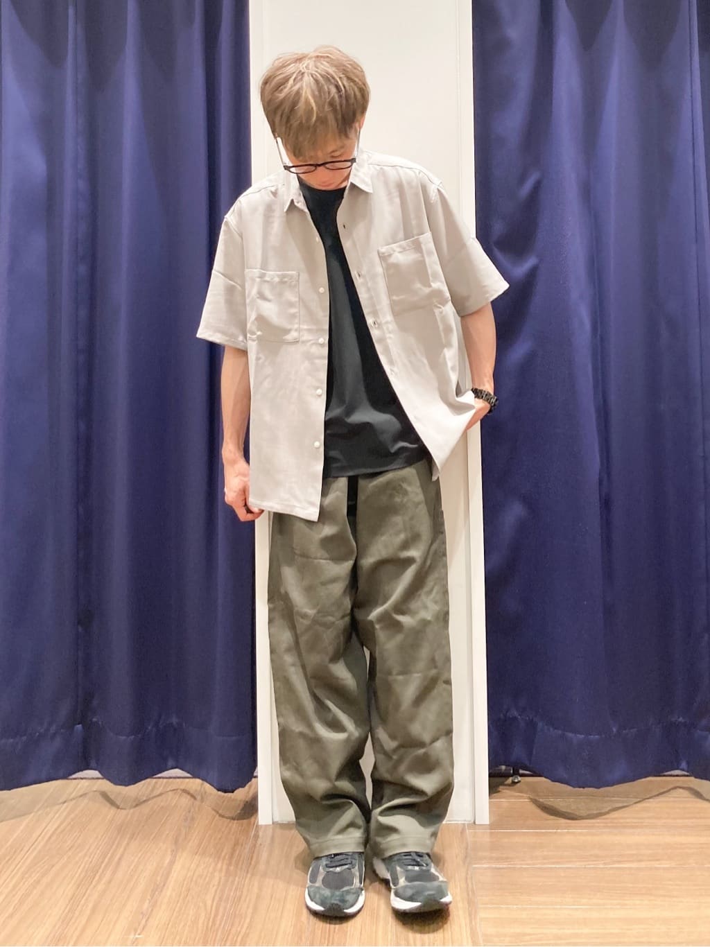 つーじーさんの「THE SHOP TK｜パーフェクテックリンクス半袖Tシャツ 【接触冷感／吸水速乾／UVカット／洗濯機OK】」を使ったコーディネート