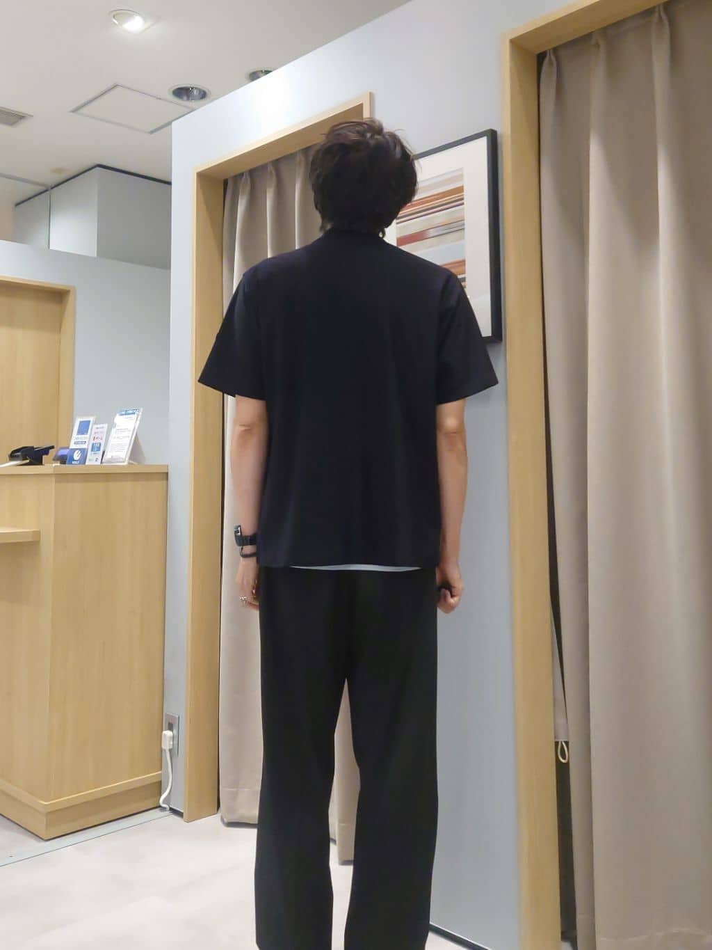 kawamuさんの「TAKEO KIKUCHI｜【COOL CITY WEAR】エアートール オープンカラーシャツ /接触冷感・通気性」を使ったコーディネート