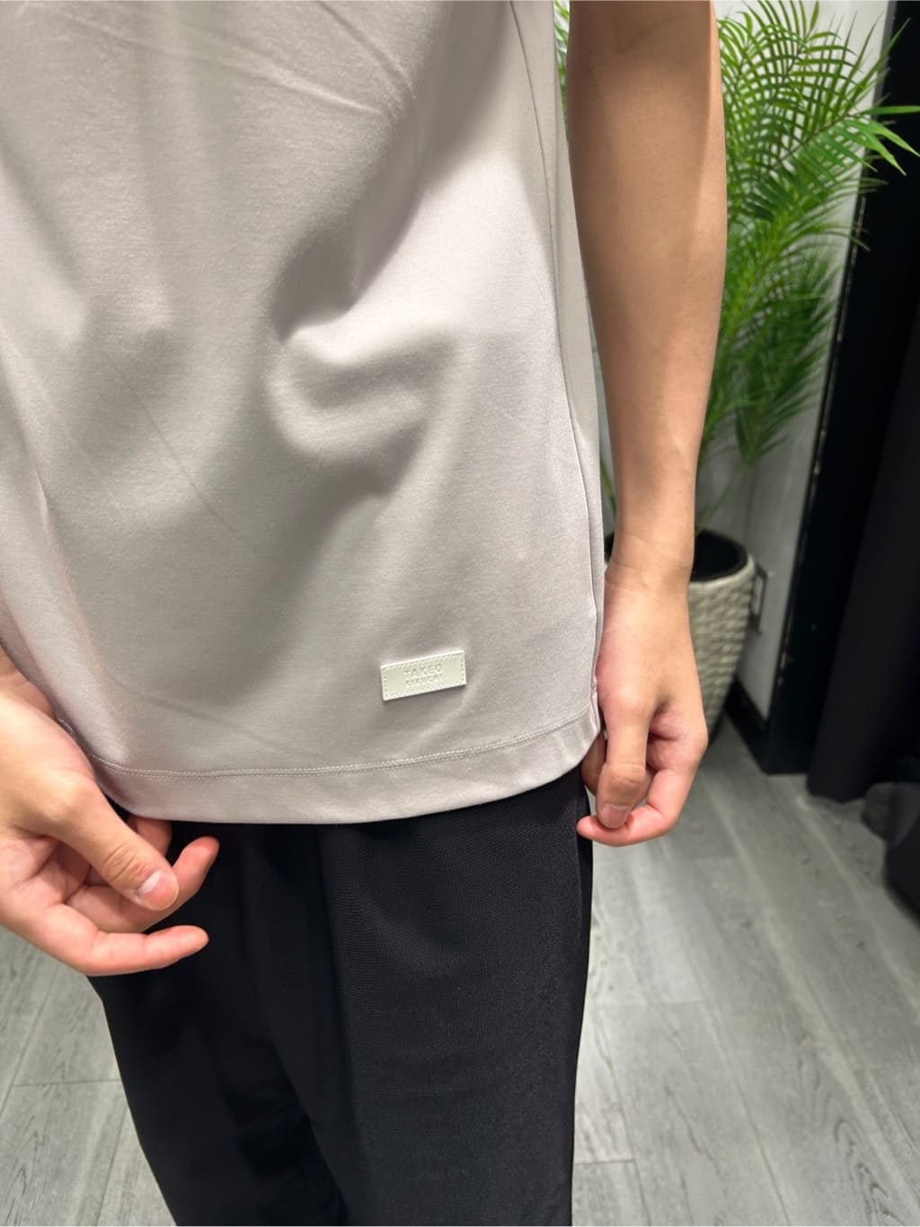 ruiさんの「TAKEO KIKUCHI｜【COOL CITY WEAR】エアートール パンツ /接触冷感・通気性」を使ったコーディネート