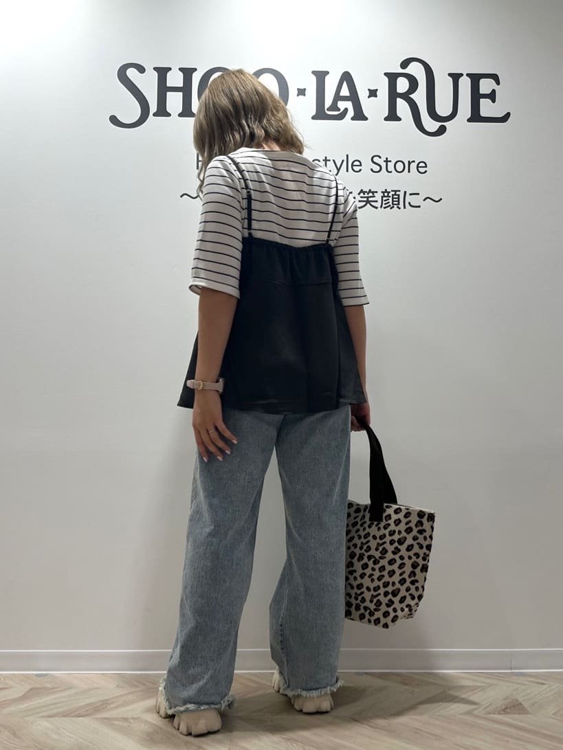 netさんの「SHOO･LA･RUE｜【S-LL/セットアップ可/ひんやり】女性らしさ溢れる ティアードキャミソール」を使ったコーディネート