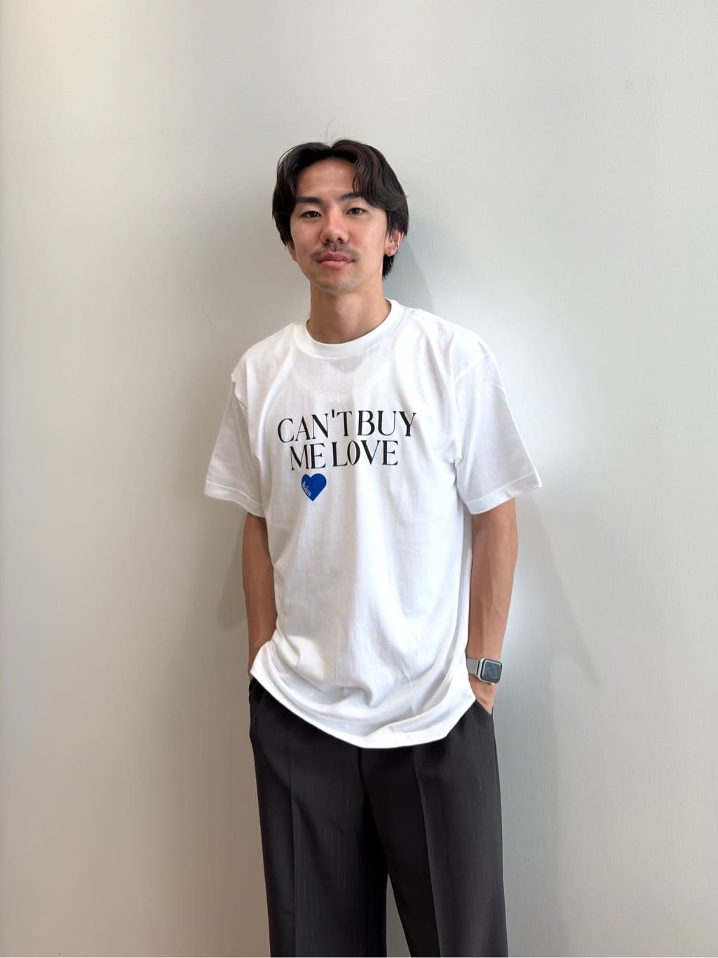 舘さんの「OPAQUE.CLIP｜ロックTシャツ別注アソート【GREEN DAY／METALLICA／THE BEATLES】」を使ったコーディネート