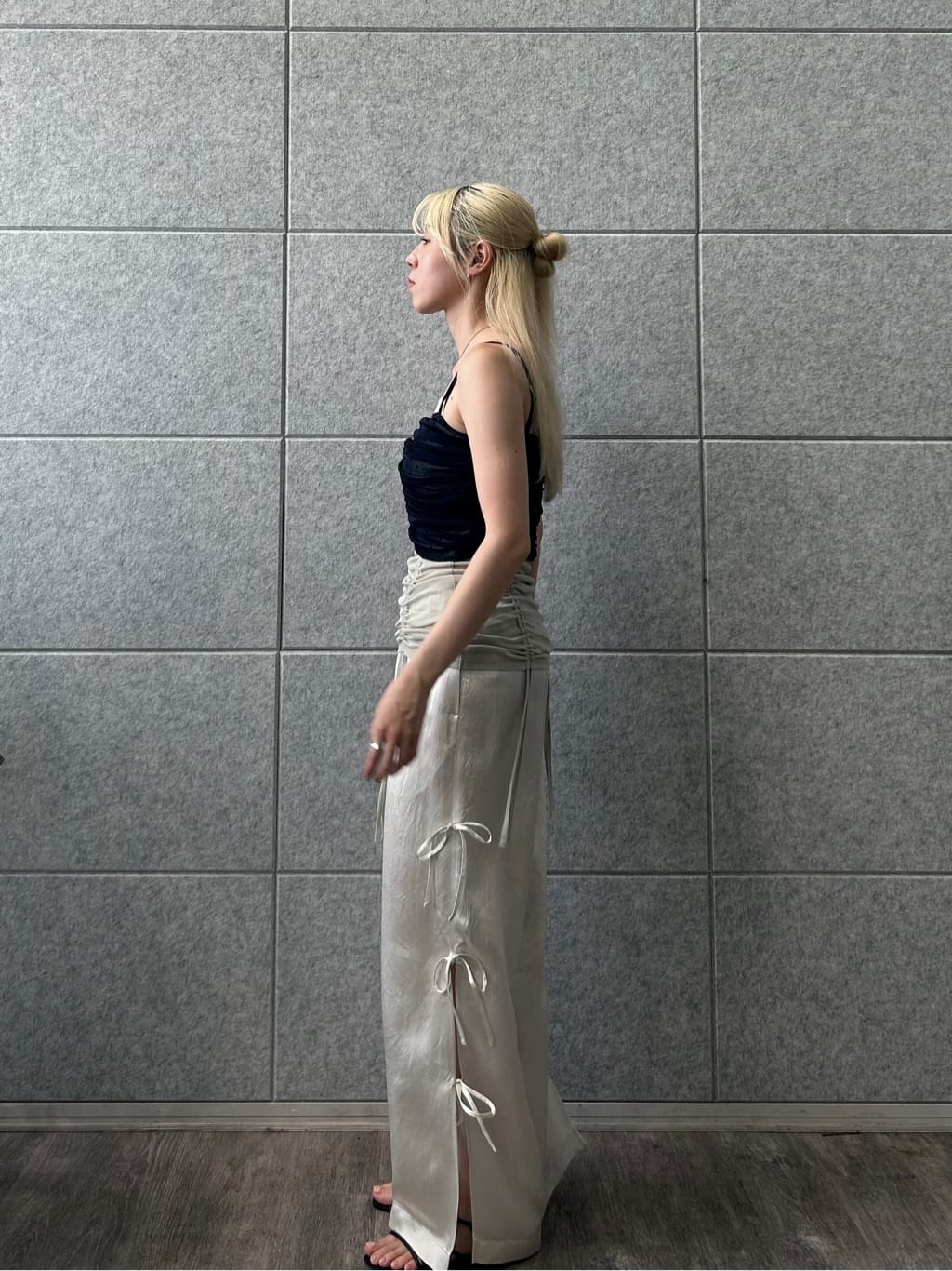 honoka Aさんの「CODE A｜asymmetry gather tank」を使ったコーディネート