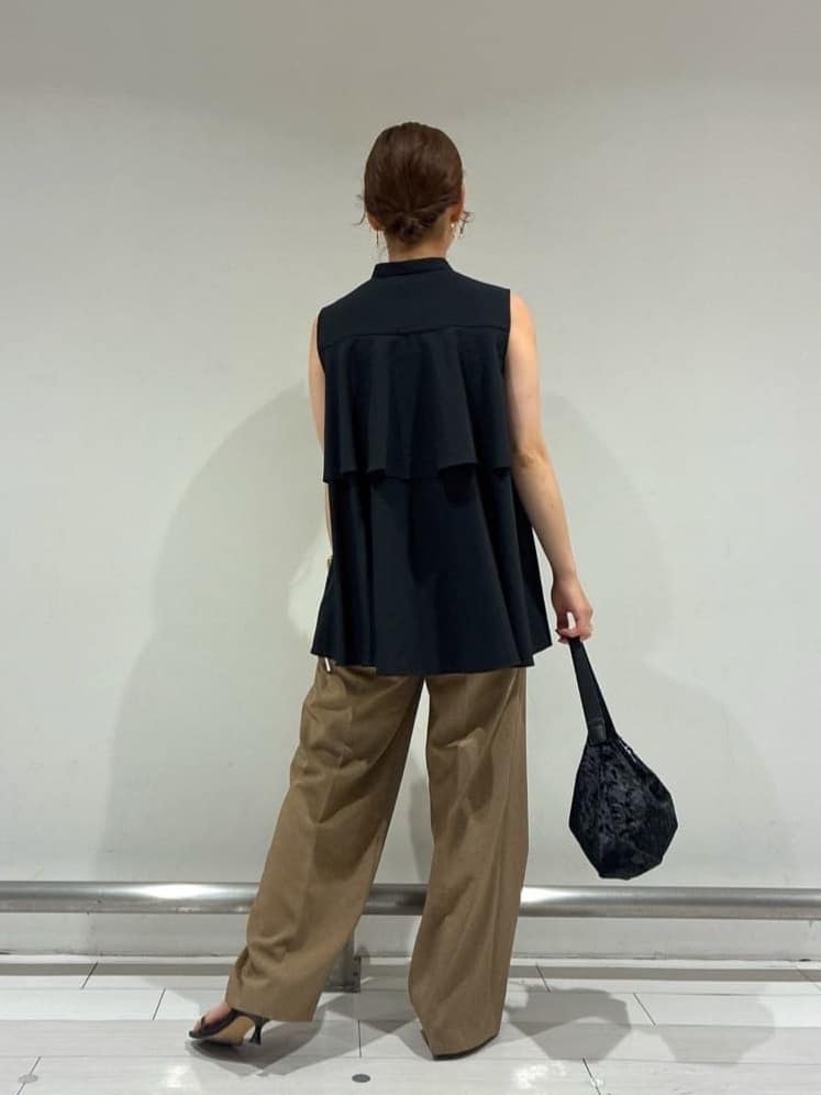 Rinさんの「UNTITLED｜【UV/はっ水/セットアップ可】リラククールパンツ」を使ったコーディネート