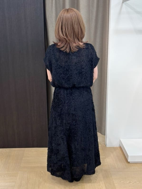 Keiさんの「UNTITLED｜【セットアップ可/洗える】フェザーフレンチスリーブブラウス」を使ったコーディネート