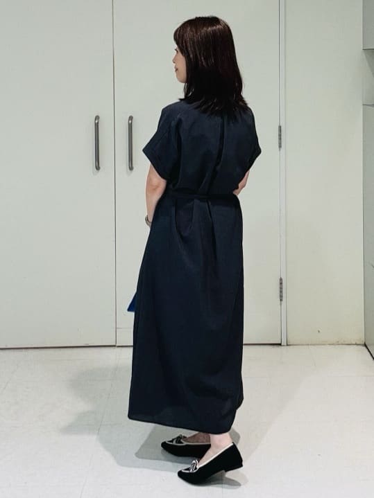 makiさんの「UNTITLED｜【UV/はっ水】リラククールワンピース」を使ったコーディネート