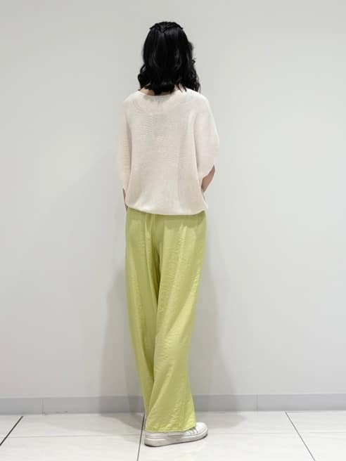 kayoさんの「INDIVI｜【洗える／清涼感】コクーンシルエットニット」を使ったコーディネート