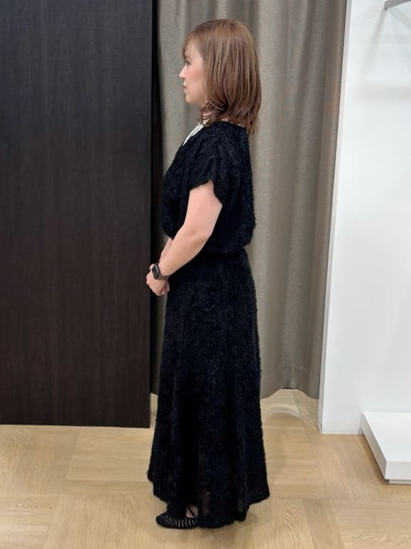 Keiさんの「UNTITLED｜【セットアップ可/洗える】フェザーフレンチスリーブブラウス」を使ったコーディネート