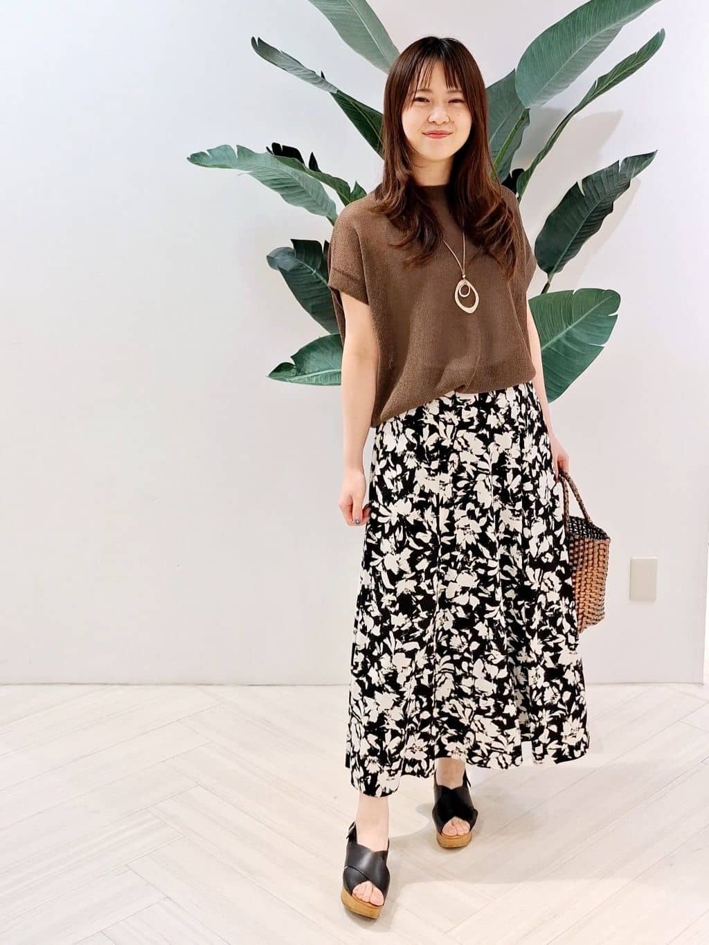 YuKaRiさんの「UNTITLED｜メタリックメッシュトート」を使ったコーディネート