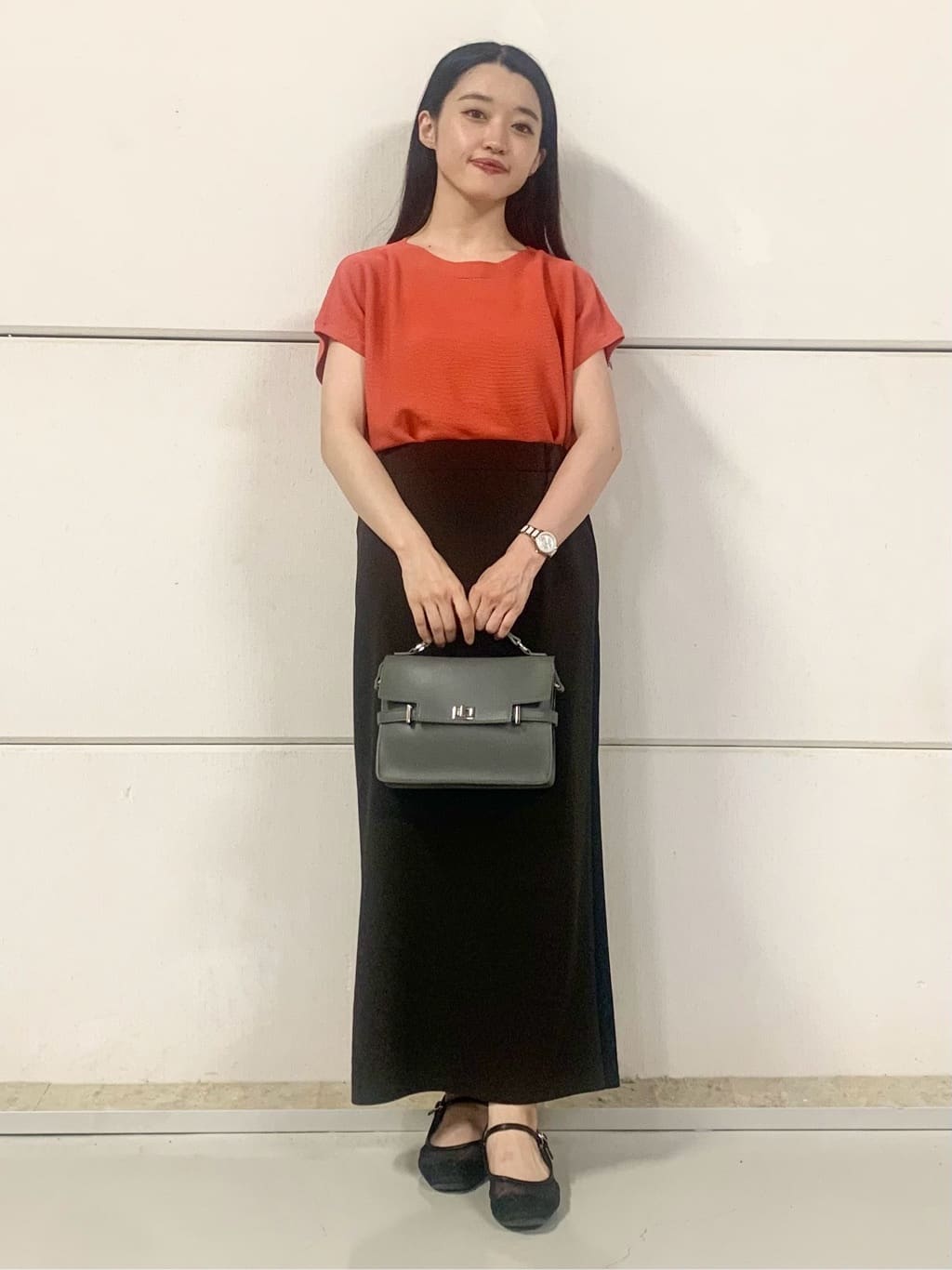 sahoさんの「THE SHOP TK｜【6色展開】さらさらフレンチニット【毛玉になりにくい/洗濯機OK】」を使ったコーディネート
