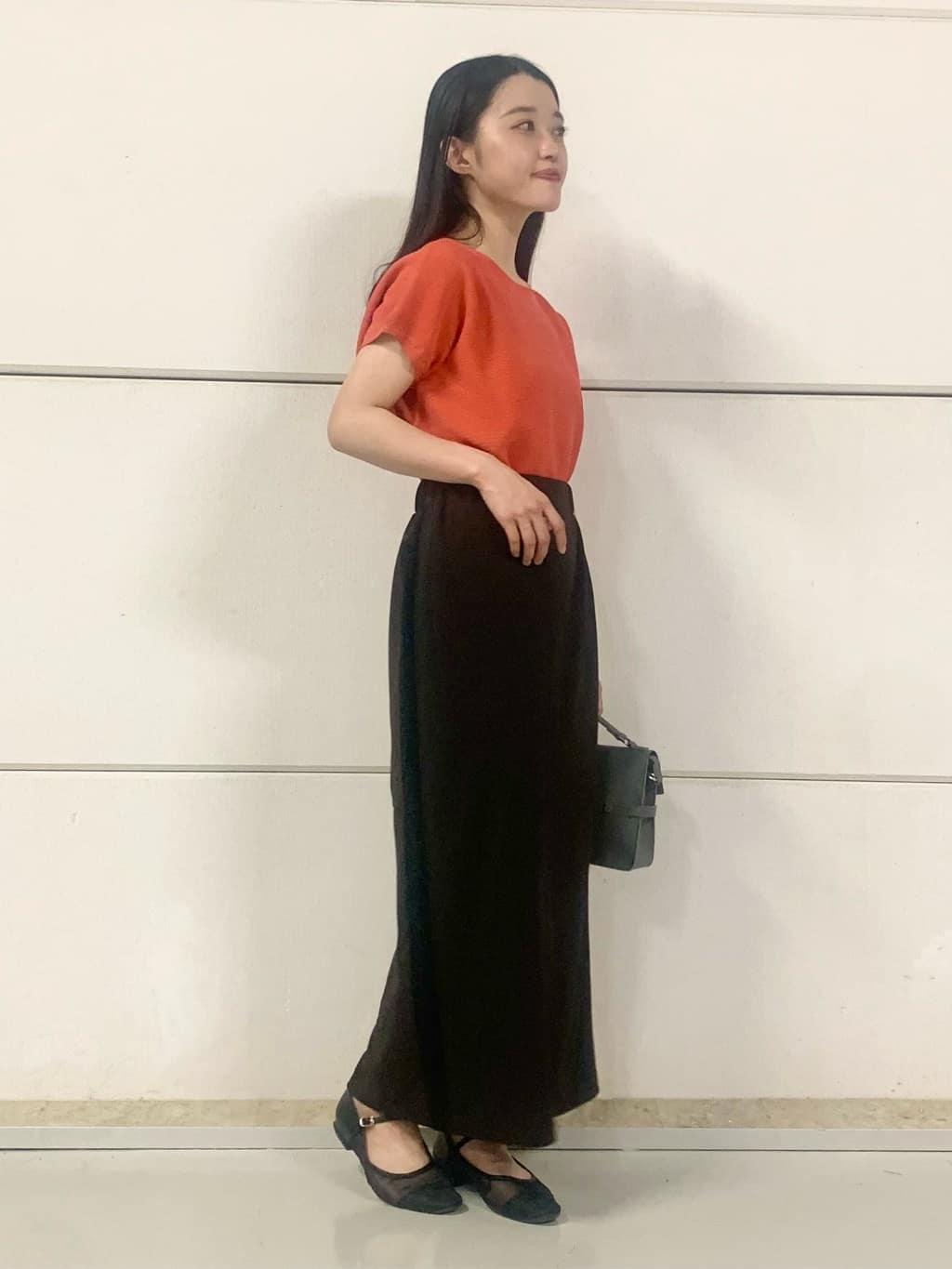 sahoさんの「THE SHOP TK｜【6色展開】さらさらフレンチニット【毛玉になりにくい/洗濯機OK】」を使ったコーディネート